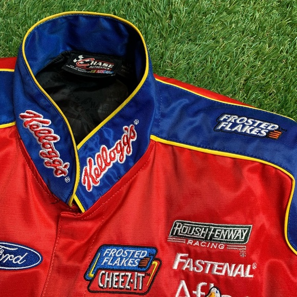 Chase Authentics Nascar Jacket Large Kelloggs Tony The Tiger Ford Cheez-it - Picture 13 of 13